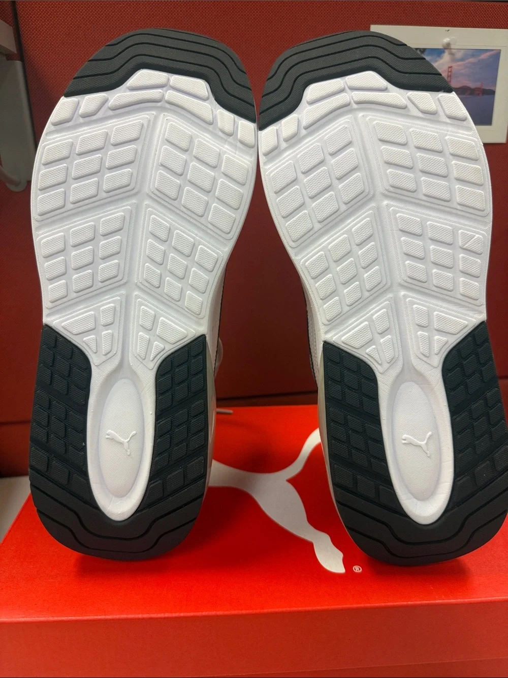 Puma Men’s Gray, White & Black SoftFoam+ Casual Sneakers
